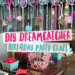 DIY Dream Catcher Party Craft Taz And Belly Birthday Party Crafts