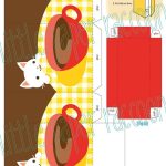 DIY Papercraft Kit Food Playset Pdf Paper Toy Breakfast Pretend Play