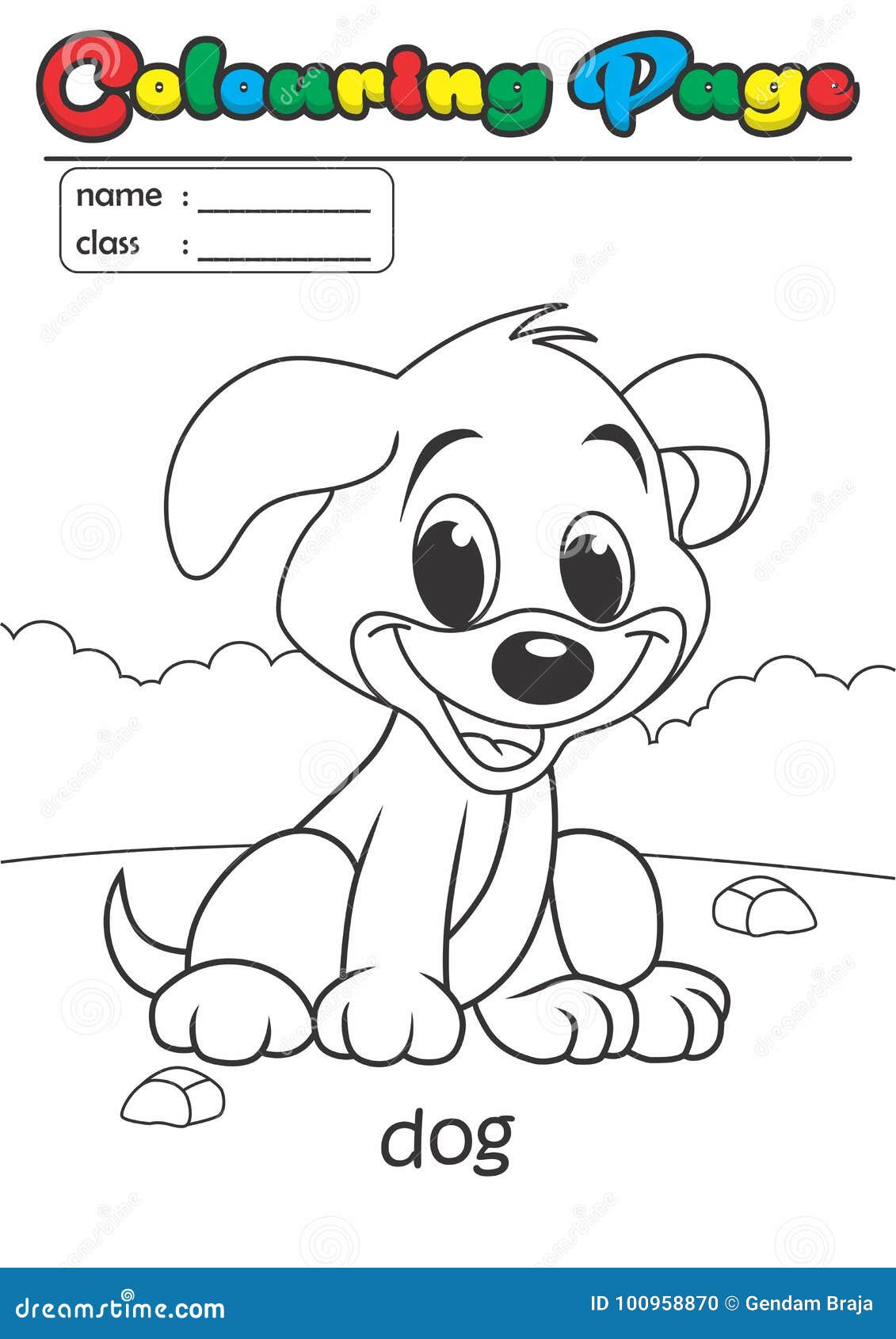 Dog Easy Animal Coloring Pages Drawing Tutorials On Everything You 