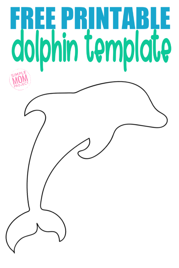 printable dolphin craft