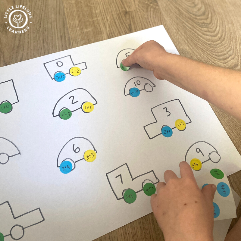 printable sticker activities