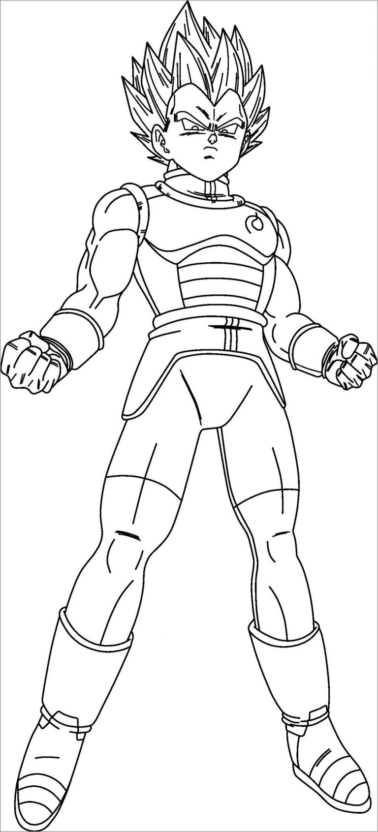 Dragon Ball Z Coloring Pages Full Team ColoringBay