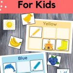 During This Activity Your Child Will Continue To Develop Colour Recogntion And Cognitive Skills