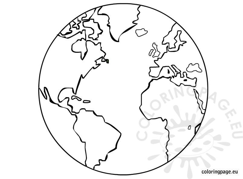 printable earth picture