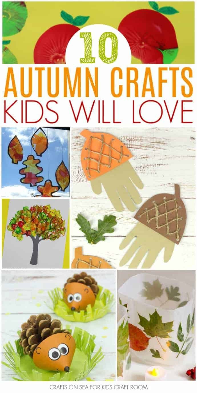 Easy Autumn Crafts For Kids Kids Craft Room