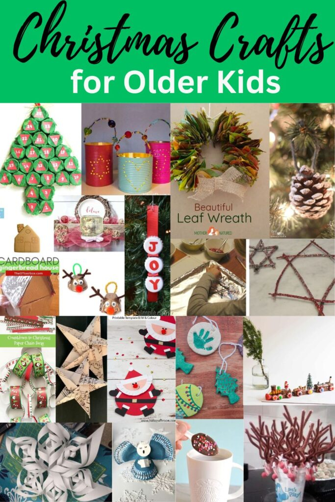 Easy Christmas Crafts For Older Kids Festive Idea