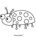 Easy Coloring Pages For Kids Printable Infoupdate