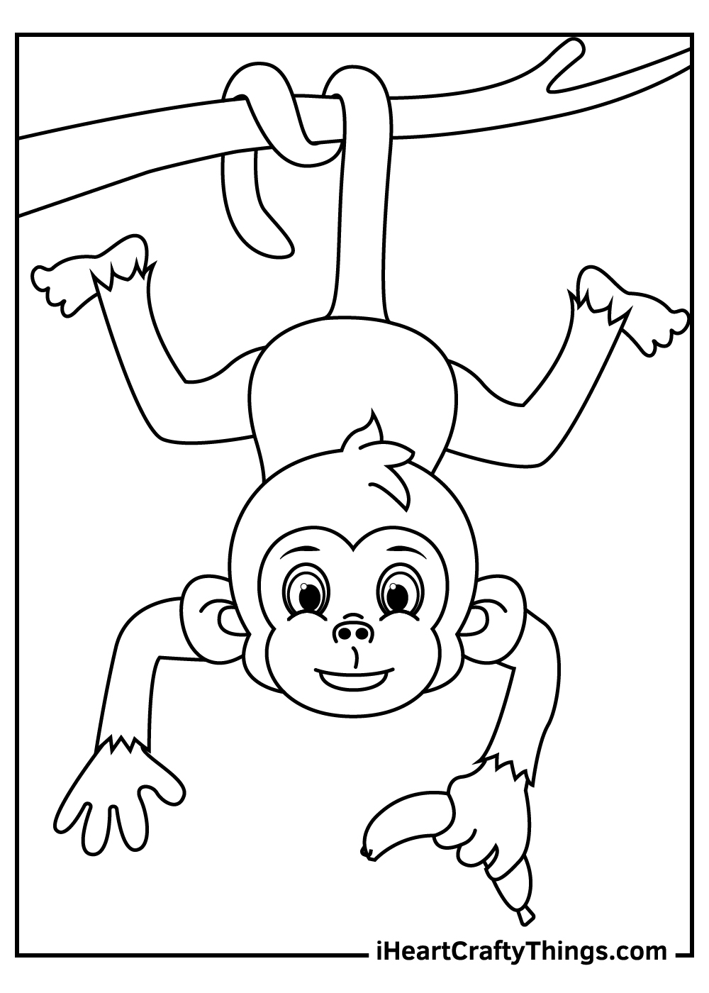 Easy Coloring Pages Of Animals At Genmessiahblog Blog