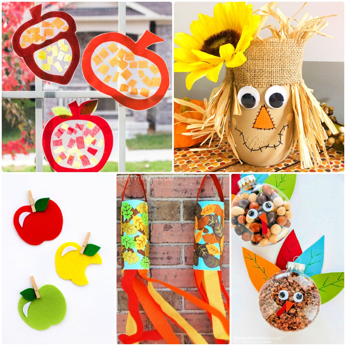 fall crafts for kids printable free