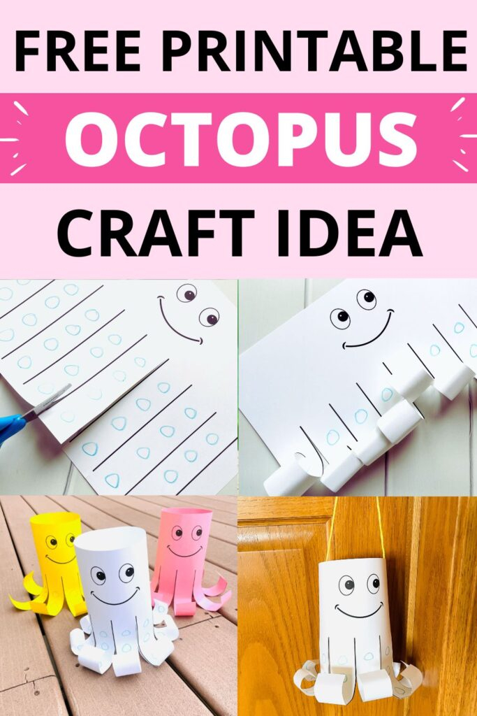 Easy Octopus Craft For Preschool Free Printable