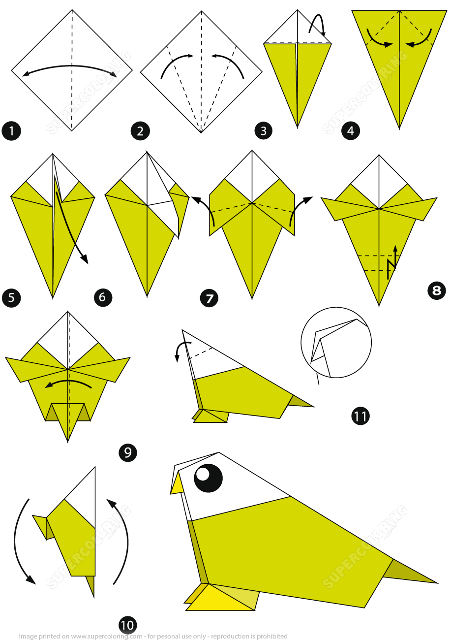 Easy Origami Instructions Printable