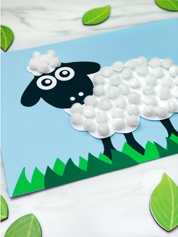 printable sheep craft for toddlers