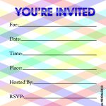 Easy Printable Invitations