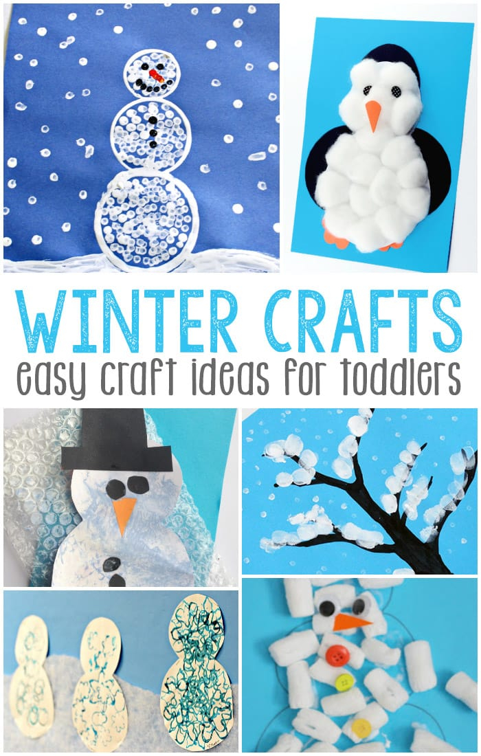 Easy Printable Winter Crafts