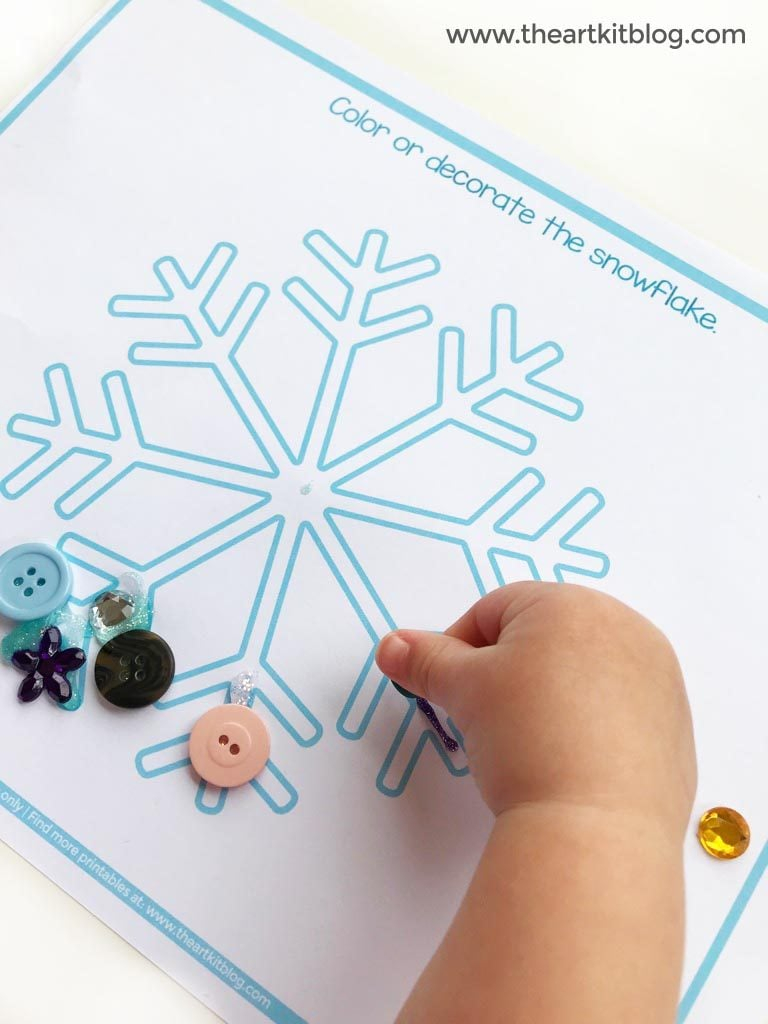 Easy Printable Winter Crafts