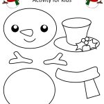 Easy Printable Winter Crafts