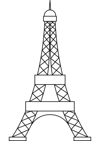 Eiffel Tower Printable Template Free Printable Papercraft Templates