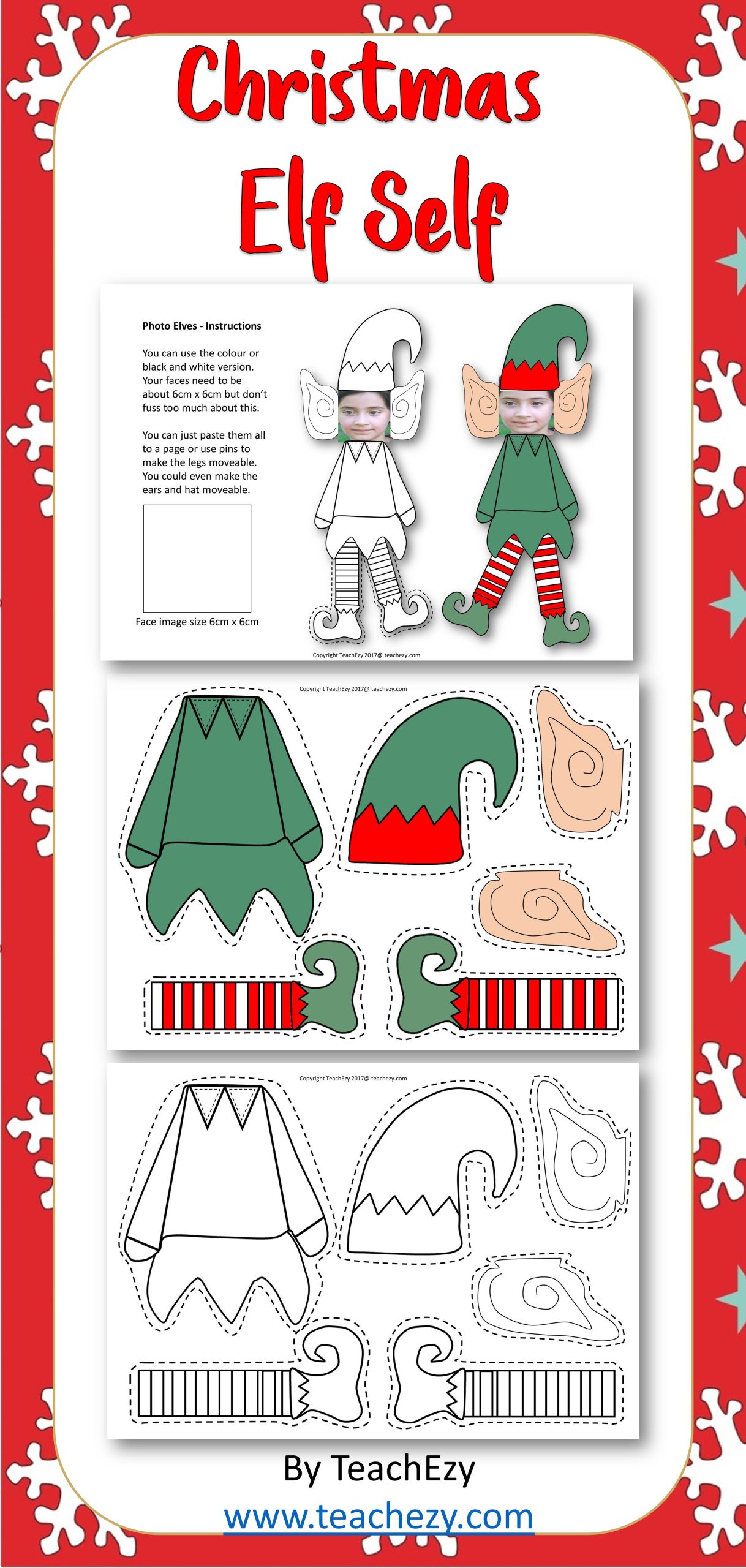 Elf Yourself Free Printable Template Here 39 s A Fun Christmas Craft To 