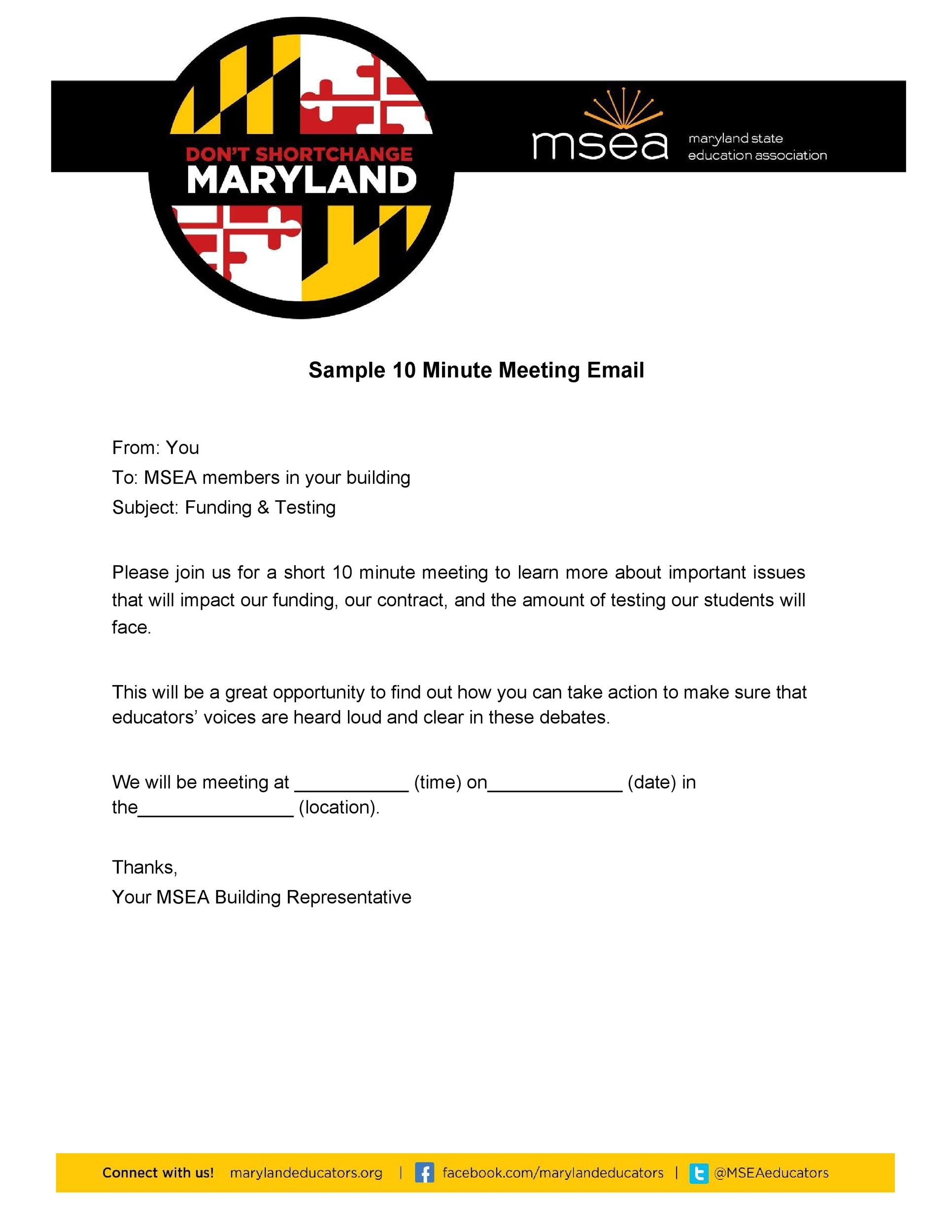 Email Template For Meeting Invitation Detrester