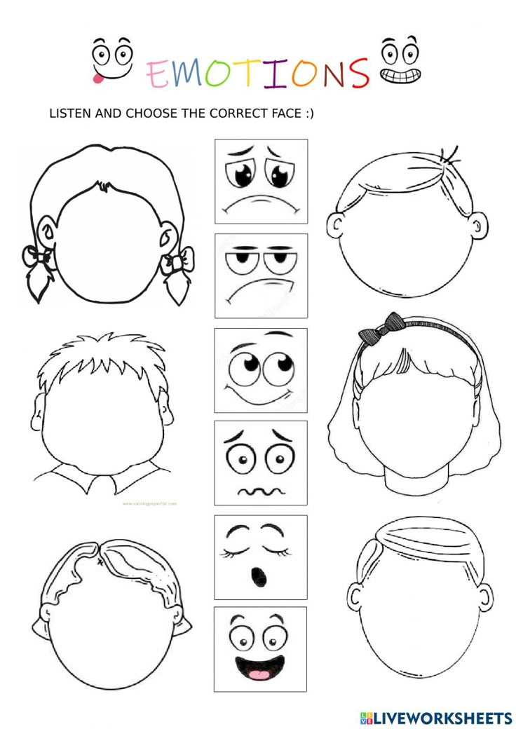 Emotions Preschool Activities Primary School Activities Teaching 