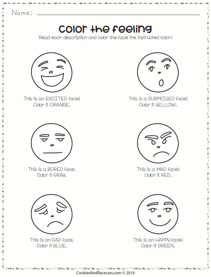 Emotions Worksheet Pack Emotions Preschool Emotions Activities 