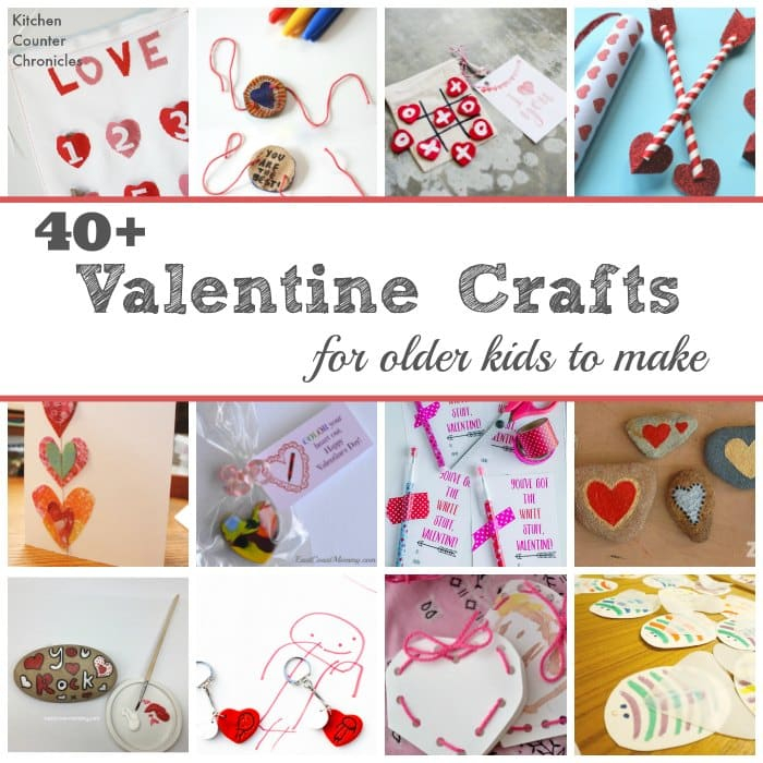Epic 40 Valentine Day Crafts For Older Kids To Make