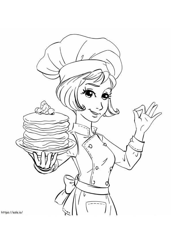 Esky Cook Coloring Pages Free Printable Infoupdate