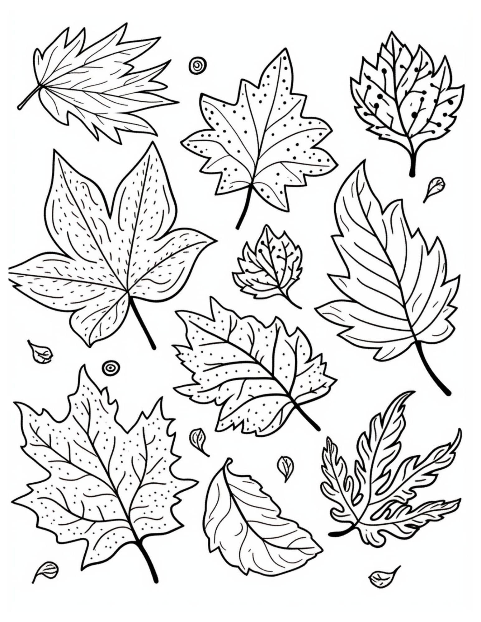 printable coloring pages for adults fall