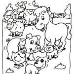 Farm Animal Coloring Pages PDF For Kids Coloringfolder Boek