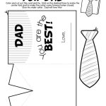 Fathers Day Crafts Printable