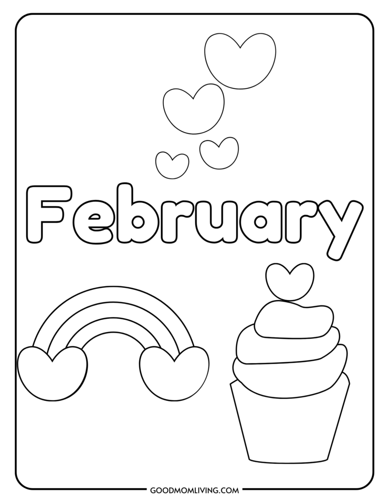 February Coloring Pages February Coloring Pages Free Printable Artofit