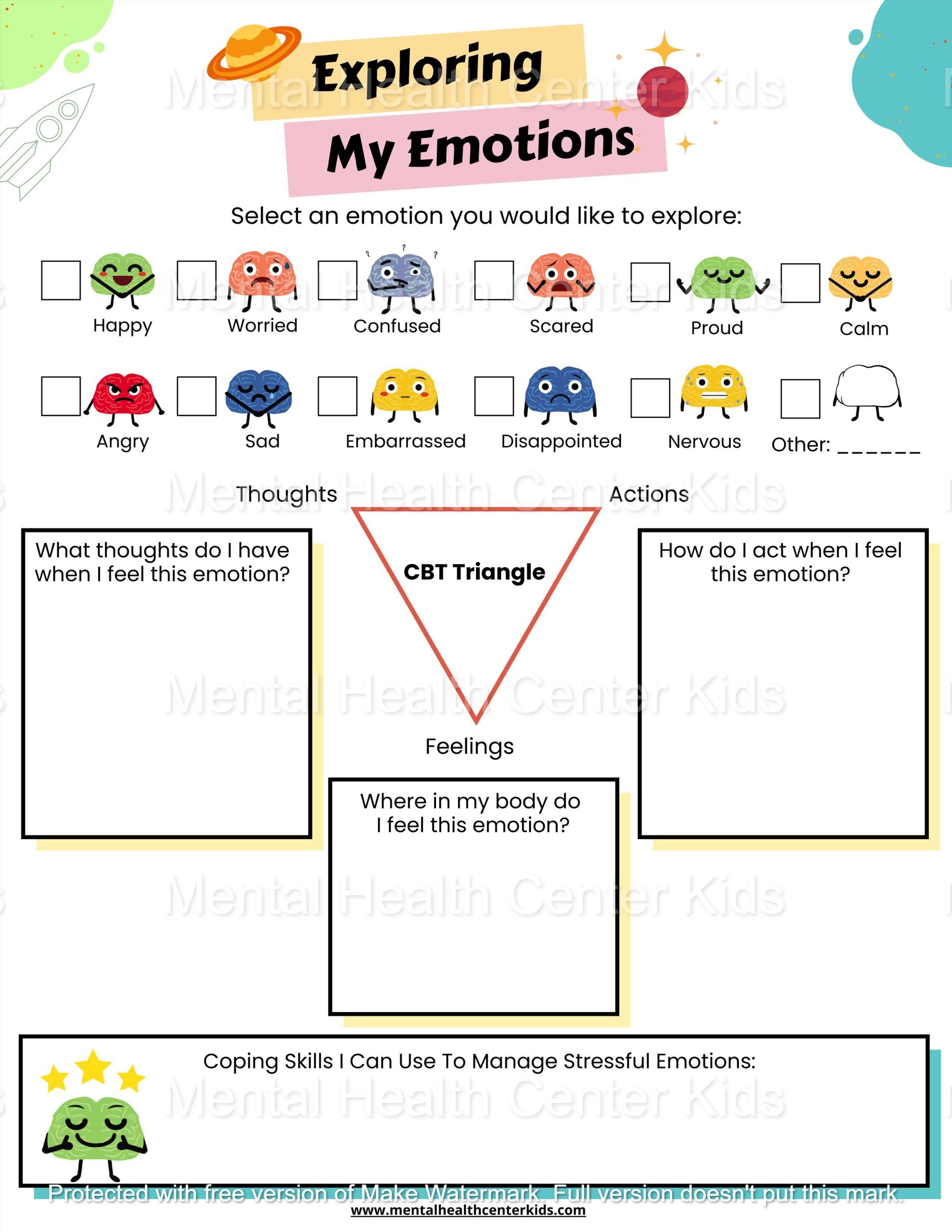 printable emotions activities for preschoolers pdf