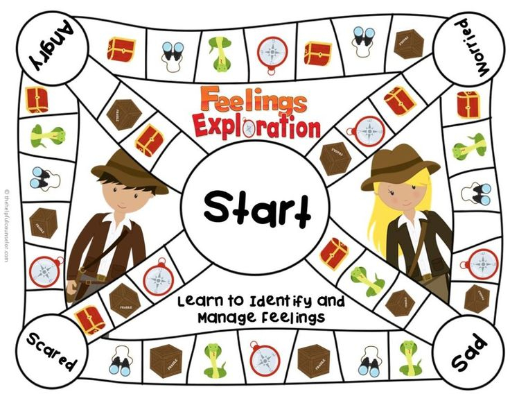 printable feelings game