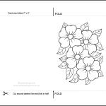 Floral Colouring Greeting Cards Worksheets Library