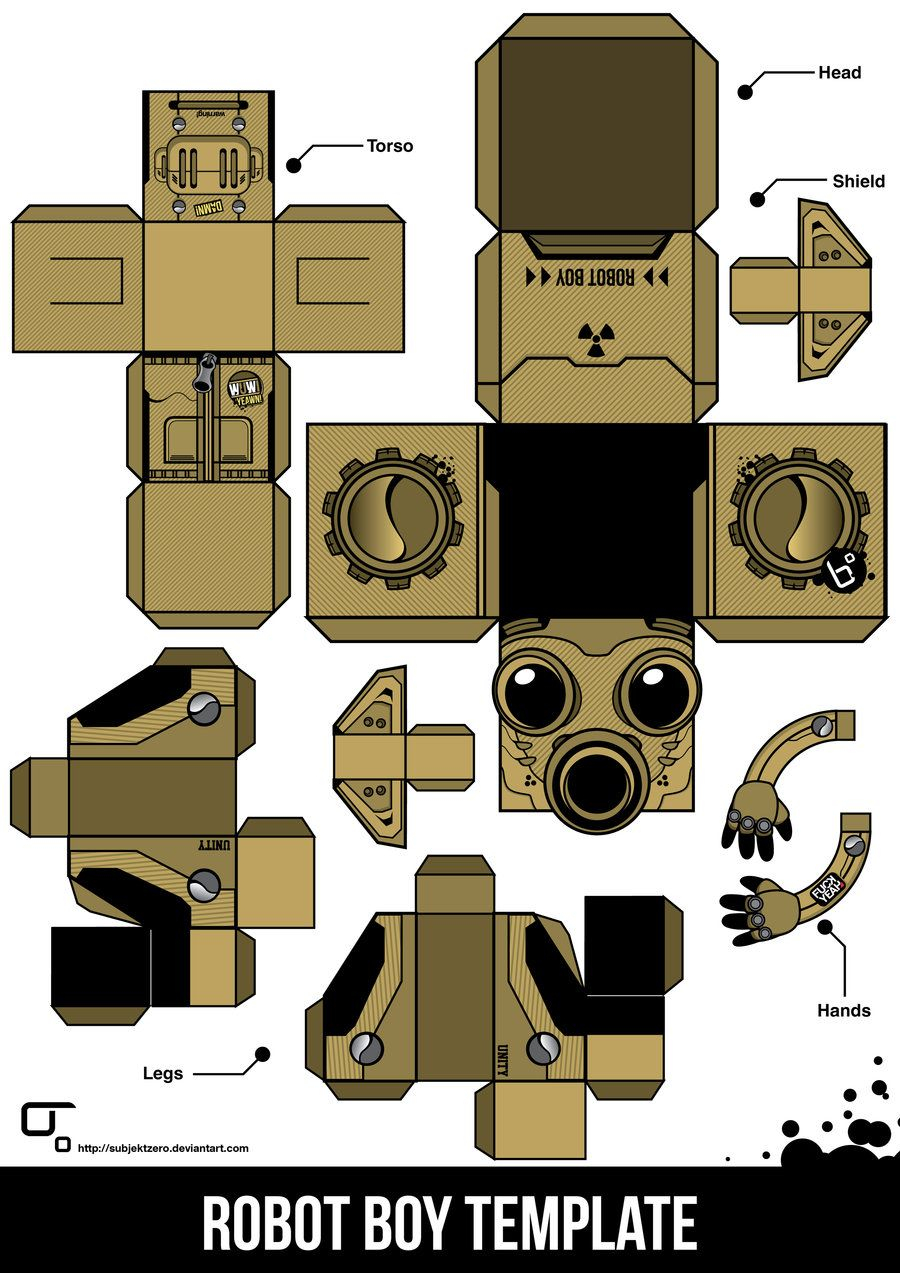 paper craft robot printable paper craft robot printable