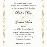 Formal Invitation Template Blank