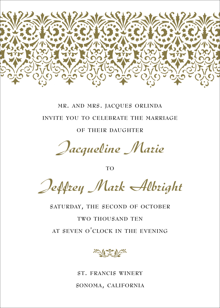 wedding invitation wording for facebook event