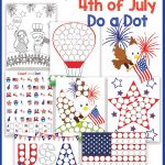 FREE 4th Of July Dot A Dot Pack