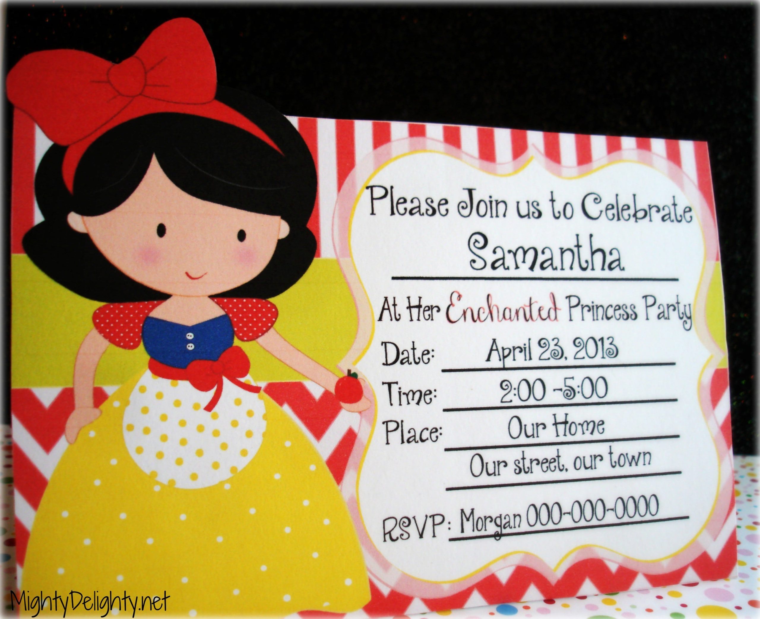 Free 7th Birthday Invitation Templates For Kids