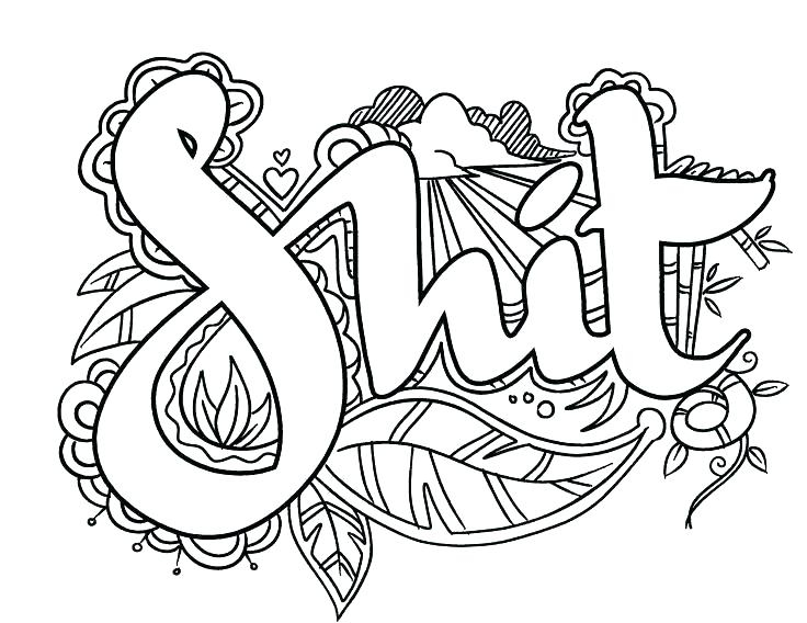 coloring page for adult pdf