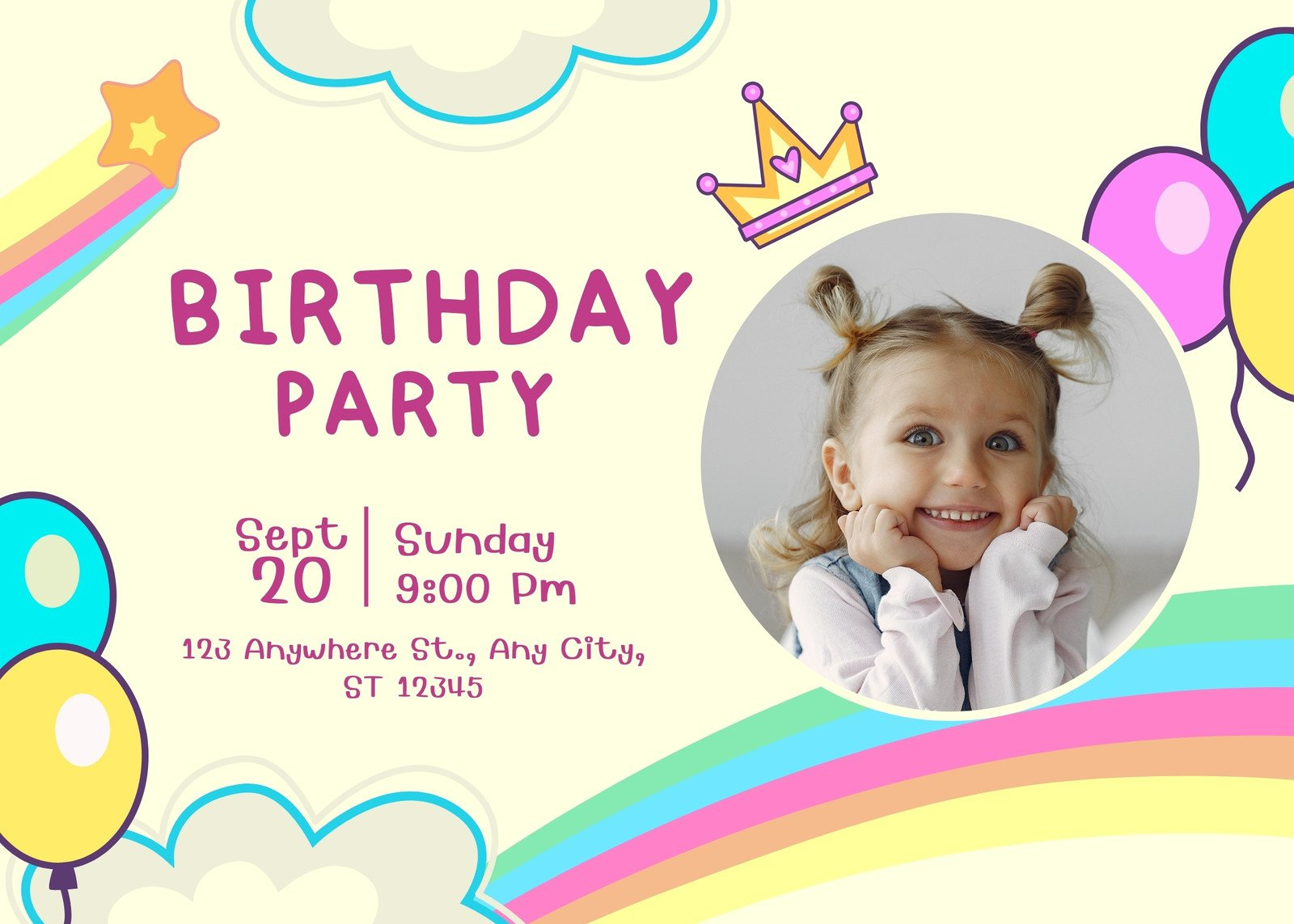birthday invitation card example birthday invitation card example