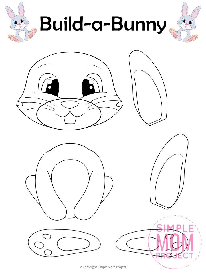 Free Bunny Template Free Printable Pdf