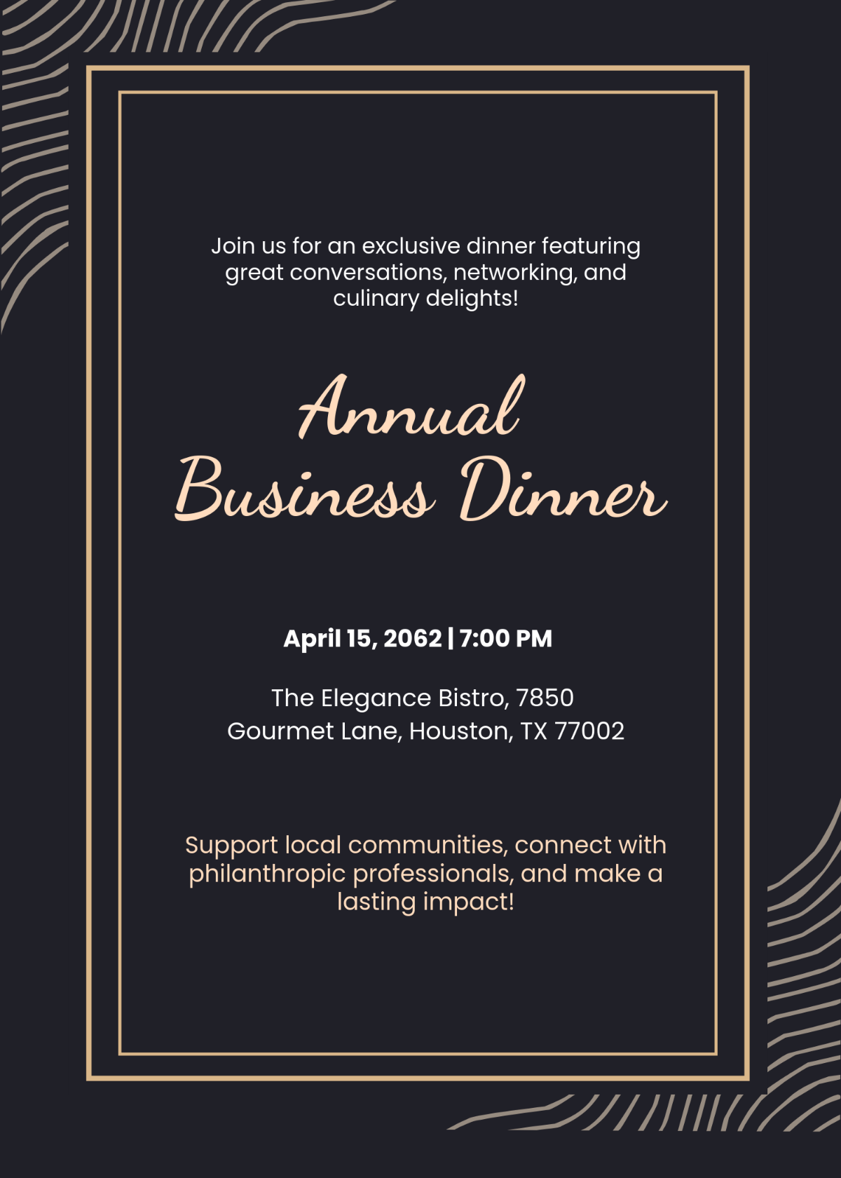 Free Business BBQ Event Invitation Template To Edit Online