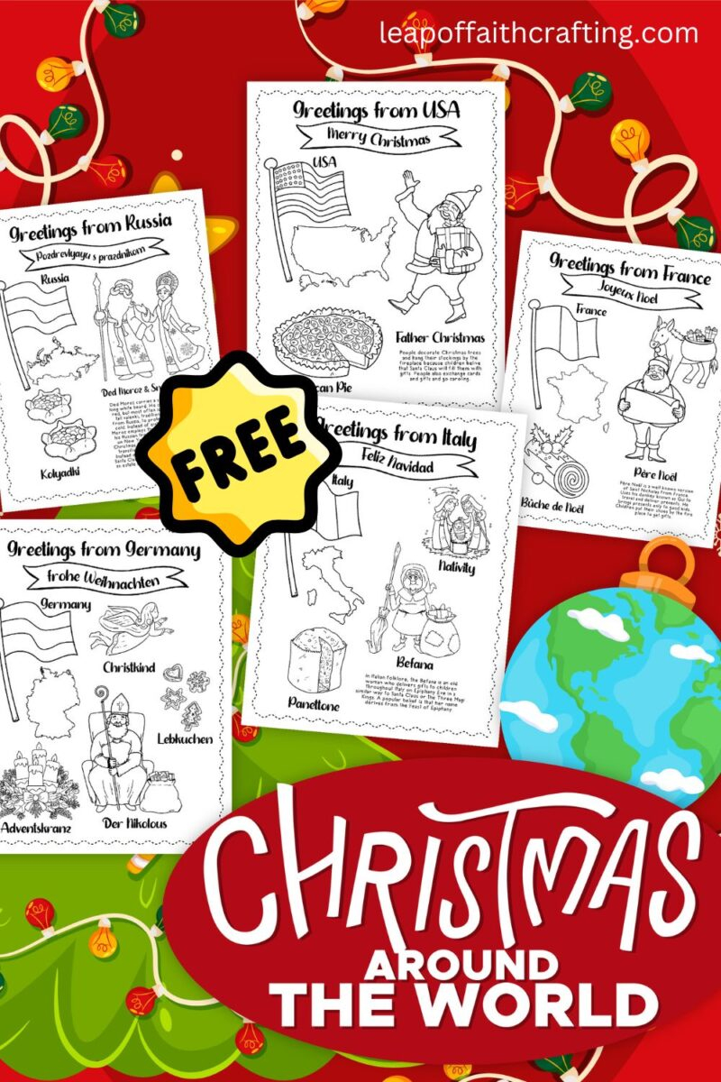Free Christmas Around The World Printables Free Printable Templates 