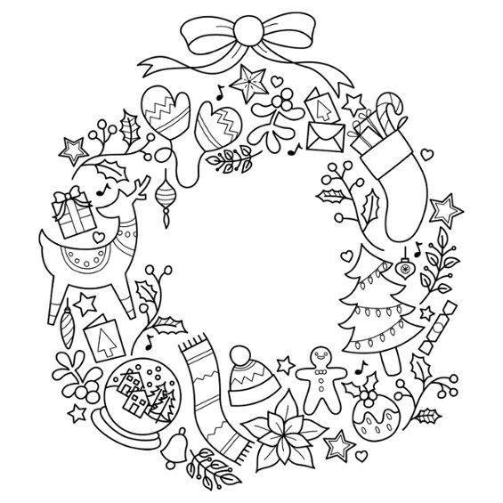 FREE Christmas Colouring Downloads Hobbycraft UK Free Christmas Coloring Pages Printable 