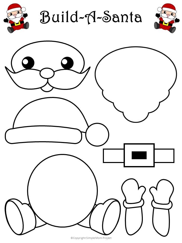 Free Christmas Craft Printables For Kids