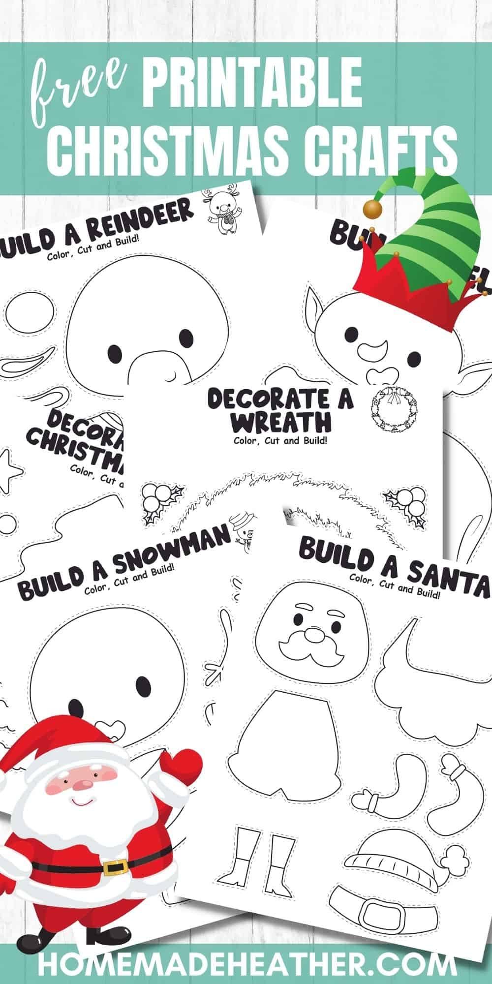 Free Christmas Craft Printables For Teaching