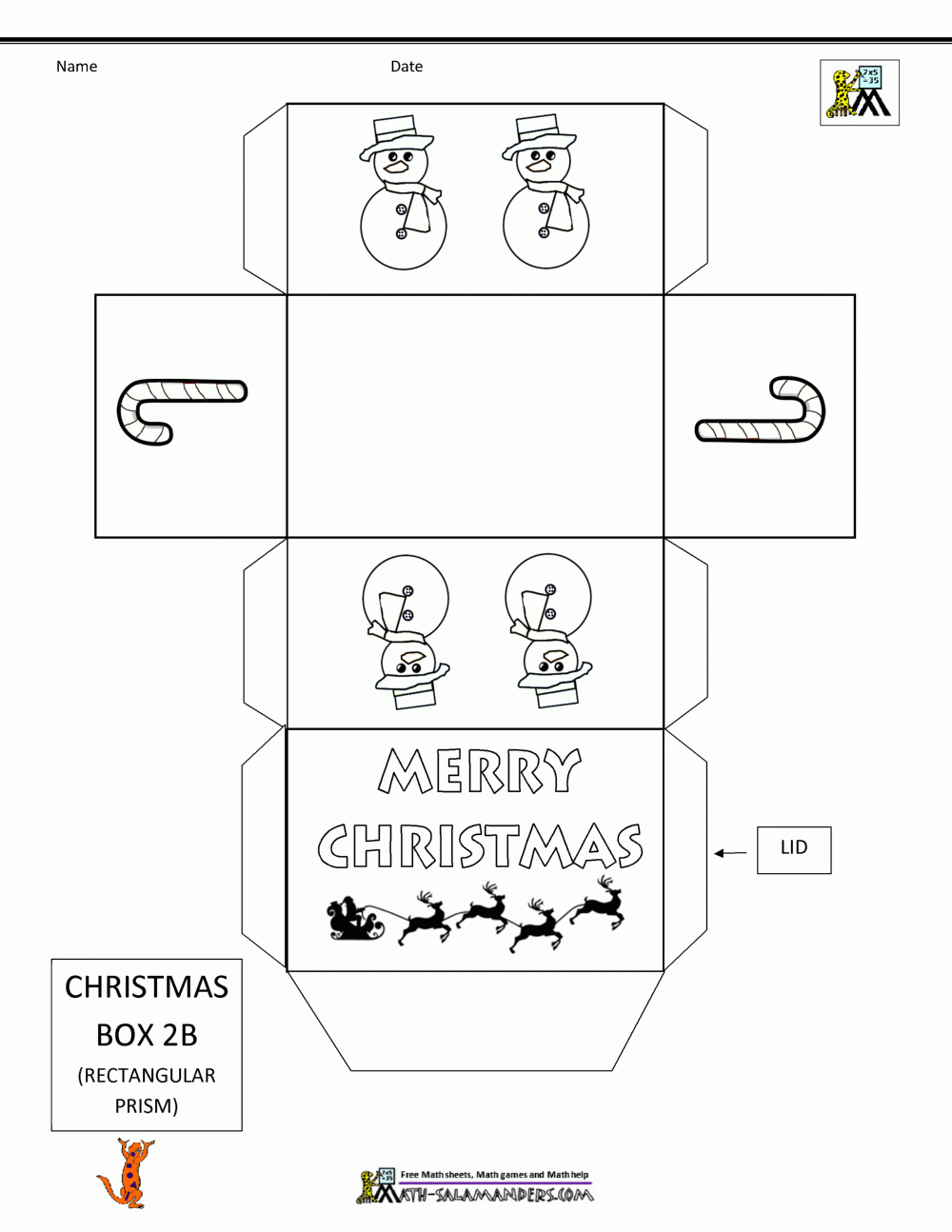 printable crafts for kids christmas