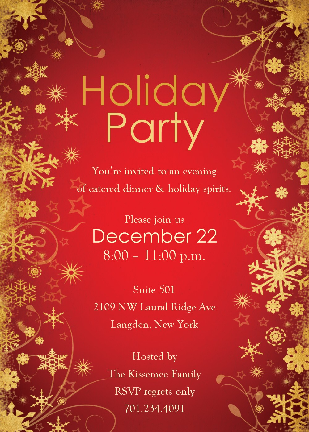 free christmas invitation template free download word