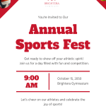 Free College Event Invitation Template To Edit Online